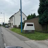 Der Superblitzer des Kreises Unna steht an der Letmather Straße in Schwerte-Ergste.