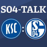Sprechen nach der Partie gegen Karlsruhe über das Spiel: Schalke-Reporter René Preuß und Schalke-Experte Frank Leszinski.