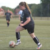 Dilara Erkmen für den PSV Bork am Ball.