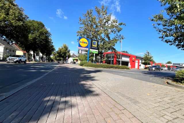 Die Kamener Straße in Unna