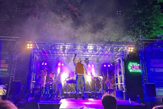 Ein Konzert auf der Freilichtbühne