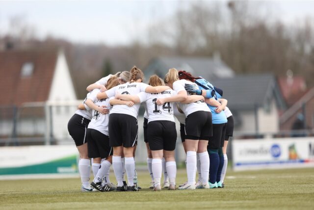 Mannschaftskreis der PSV Bork Frauen.