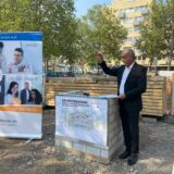 Kenan Küçük, Vorsitzender des Multikulturellen Forums bei der Eröffnungsrede