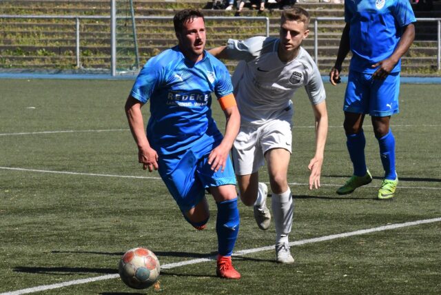 Spielszene aus dem Derby: BV Brambauer gegen BW Alstedde.