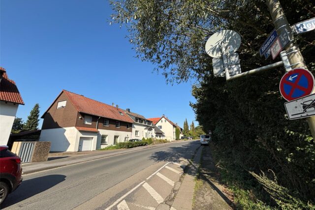 Blick auf die Römerstraße in Schwerte