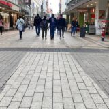 Der weiße Streifen auf dem Westenhellweg