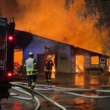 In Dortmund Lanstrop ist in der Nacht zu Mittwoch eine Scheune abgebrannt.