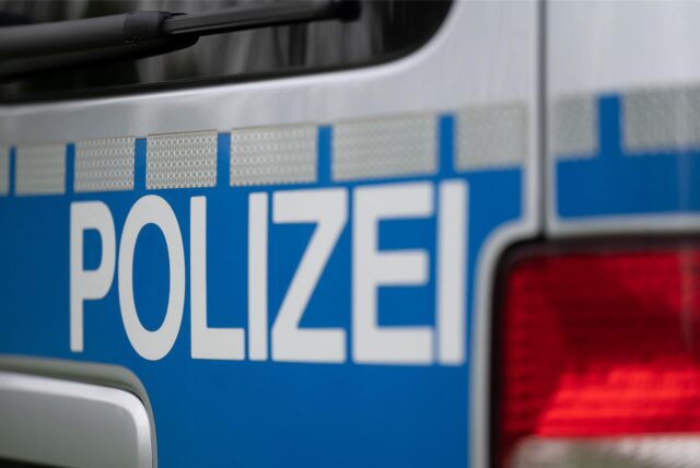 Ein Polizeiauto