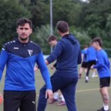 Sebastian Schnee, Co-Trainer vom Werner SC, beim Trainingsauftakt.