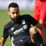Ibrahim Saadouni im Zweikampf.