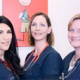 Die Teilhaberinnen der Kinderärztinnen in  der Mersch