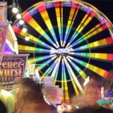 Leuchtendes Riesenrad