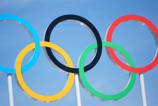 Die olympischen Ringe (Archivbild).