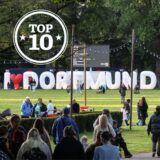 Dortmund Schriftzug im Fredenbaumpark