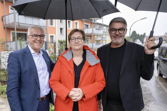 Von links: Haluk Serhat, Klara Geywitz, Thomas Westphal.