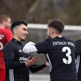 Jubelszene von Eintracht Werne.