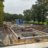 Blick auf den Neubau von Gebäude C auf dem Gelände der Profilschule Ascheberg