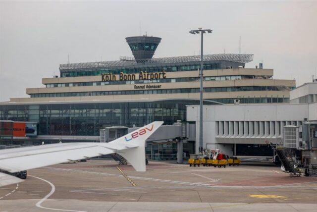 Der Köln Bonn Airport.