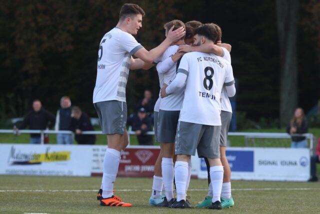 Der FC Nordkirchen jubelt.