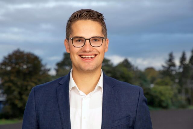 Dr. Christian Klicki, früherer Referent von Bürgermeister Jürgen Kleine-Frauns, soll für die CDU Kandidat bei der Kommunalwahl 2025 werden.