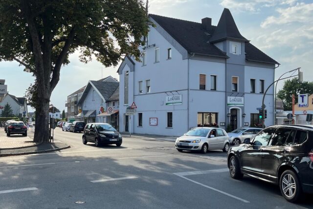 Kreuzung an der Lichtendorfer Straße