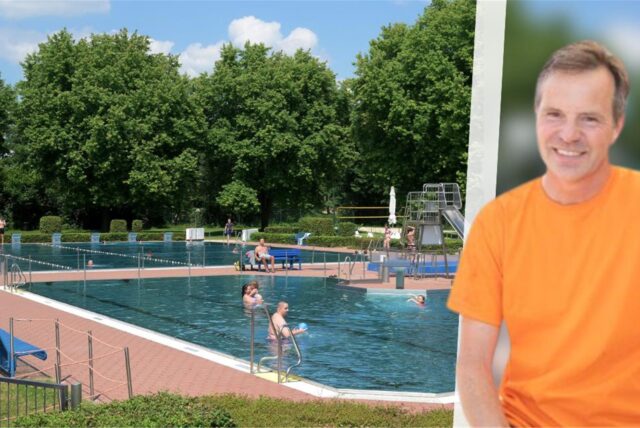 Bürgerfreibad Selm im Sommer/Markus Jungeilges, Geschäftsführer der gemeinnützigen Bürgerfreibad-Selm-Gesellschaft