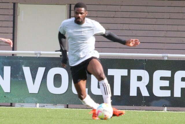 Sebastian Okojie erzielte gegen die Reserve der SG Bockum-Hövel den Siegtreffer.