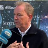 Winter-Lights-Geschäftsführer Michael Hilgers spricht im Interview im Revierpark Wischlingen.