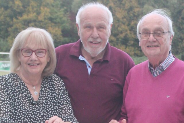 Katharina, Hubert und Heinrich Kampmann sind derzeit wieder vereint.