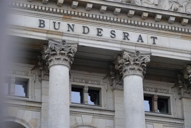 Außenaufnahme Bundesrat.