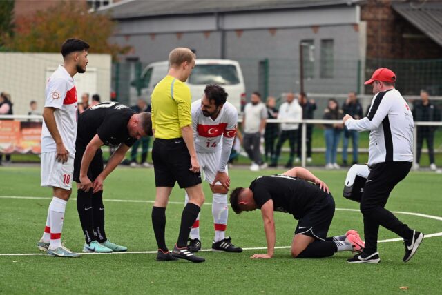 Fotos vom Spiel der TIU Rünthe gegen RW Unna.