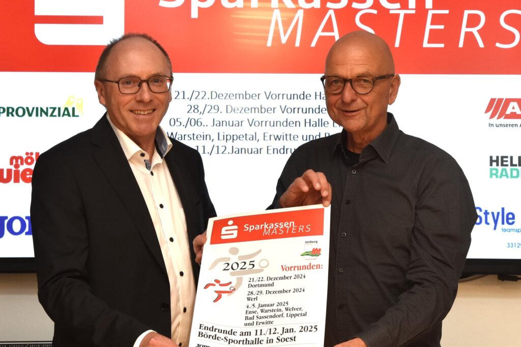 Hauptorganisator Dieter Bethlehem (r.) präsentierte am Montag mit der Sparkasse Hellweg-Lippe (Thomas Schnabel, l.) einen neuen Sponsor. Hauptorganisator Dieter Bethlehem (r.) präsentierte am Montag mit der Sparkasse Hellweg-Lippe (Thomas Schnabel, l.) einen neuen Sponsor.