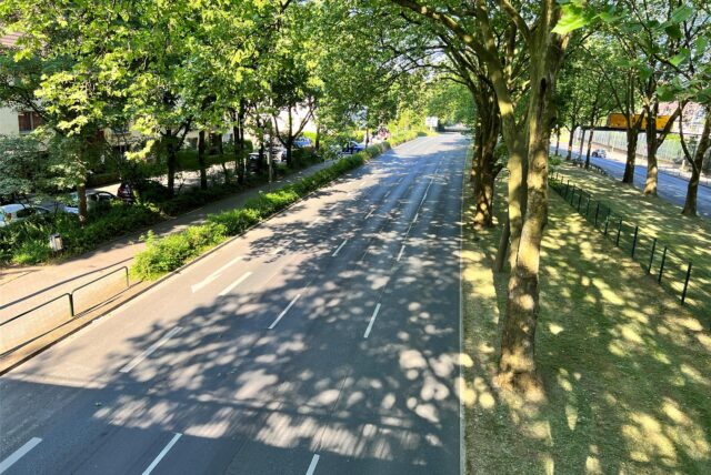 Die B1 in Dortmund ist bis 7 Uhr am Samstagmorgen in eine Fahrtrichtung gesperrt.
