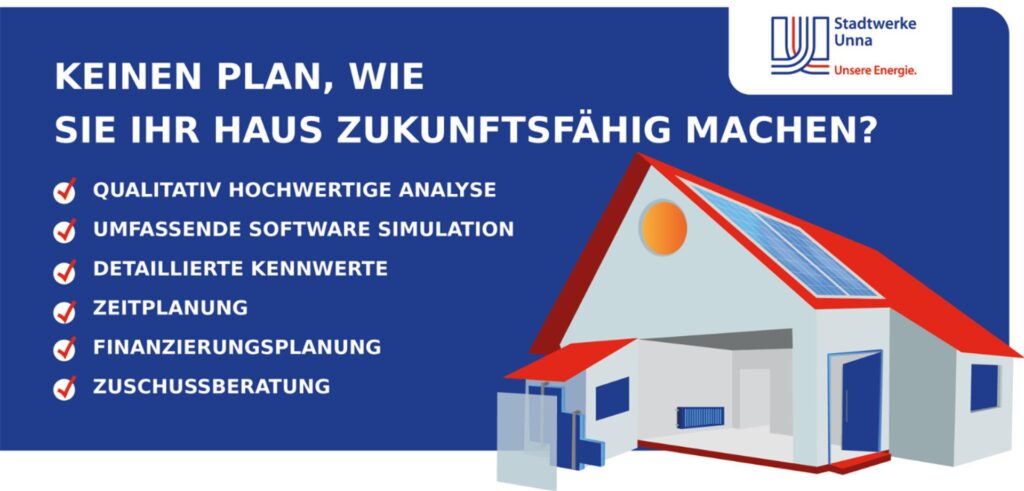 Grafik Sanierungsberatung Stadtwerke Unna Grafik Sanierungsberatung Stadtwerke Unna