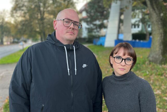 Malte Grytt und Leonie Joost sind Vorsitzende des Elternrats in der Kita am Nordring in Unna