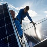 Auf einigen Dächern in Olfen sind mittlerweile Photovoltaik-Anlagen zu finden.