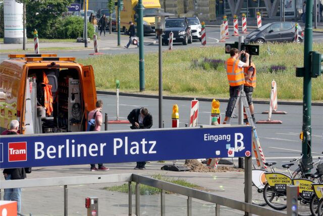 Haltestelle Berliner Platz in Essen