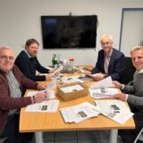 Die Vertreter der Arbeitsgemeinschaft Freie Wohlfahrtspflege im Kreis Unna (v.l.): Michael Klimziak (Evangelischer Kirchenkreis Unna), Daniel Wilms (DRK-Kreisverband Lünen e.V.), Rainer Goepfert (Awo Ruhr-Lippe-Ems) und Johann Härtling (DRK-Kreisverband Unna e.V.).
