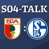 Sprechen nach der Partie gegen Augsburg über das Spiel: Schalke-Reporter René Preuß und Schalke-Experte Frank Leszinski.