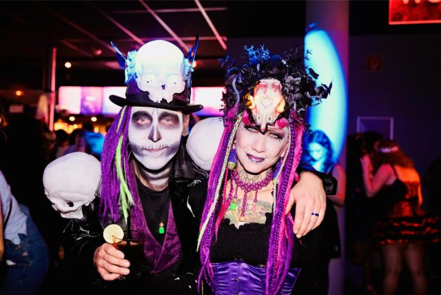Halloween-Party in Dortmund.
