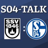 Sprechen nach der Partie gegen Ulm über das Spiel: Schalke-Reporter René Preuß und Schalke-Experte Frank Leszinski.