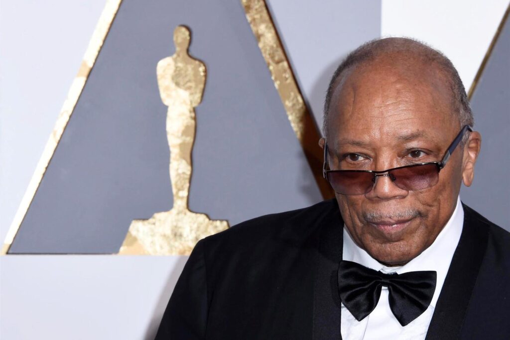 Quincy Jones, US-amerikanischer Jazztrompeter und Musikproduzent