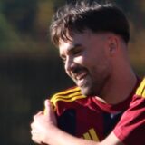 Lennart Knabe (2.v.l.) erzielte das Tor zum 4:0-Endstand für BR Billmerich.