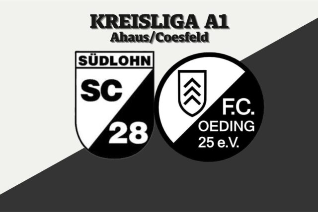 Zum Derby-Rückspiel bittet der SC Südlohn die Oedinger am Mittwochabend.