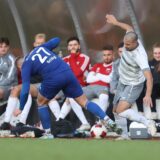 Ufuk Ekinicer vom FC Nordkirchen im Zweikampf.