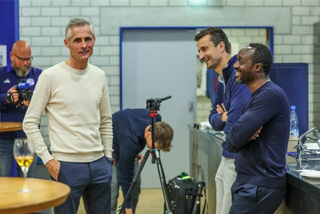 Haben aktuell nichts zu lachen (v.l.): Kees van Wonderen, Matthias Tillmann und Ben Manga.