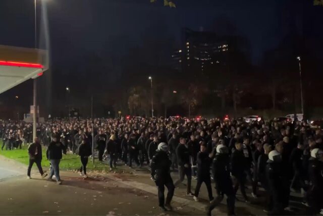 Die Graz-Fans in Dortmund.