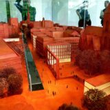 Ein Modell aus dem Jahr 1998 zeigt, wie der Boulevard Kampstraße in Dortmund aussehen sollte.