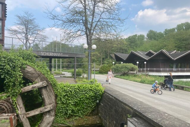 Buschmühle im Westfalenpark in Dortmund.