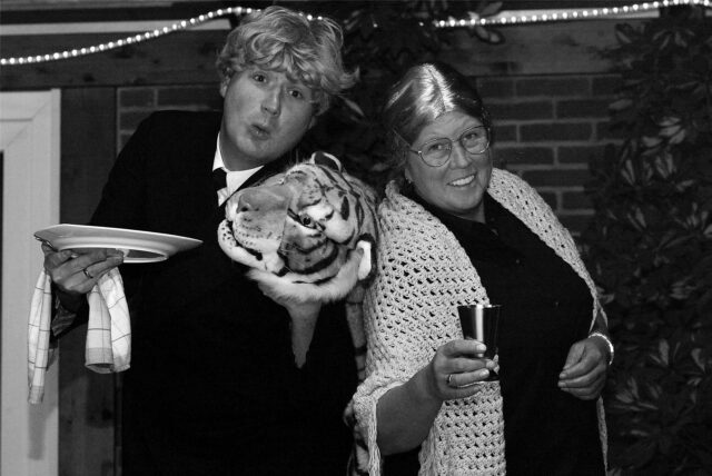 Sascha Klaverkamp und Waltraud Pällmann